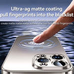Custodia TPU satinato per iPhone 15 Pro Max