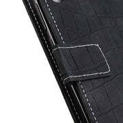 Custodia in pelle a vibrazione orizzontale con struttura in coccodrillo con supporto, slot per carte e portafoglio, For Xiaomi Redmi 9C, For Xiaomi Redmi 9A