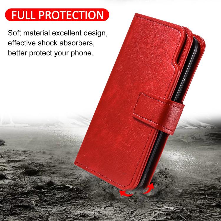 Custodia per cellulare in pelle con portafoglio triplo e 9 carte, For iPhone 18 Pro, For iPhone 18 Pro Max, For iPhone 17e / 16e, For iPhone 17 Pro Max