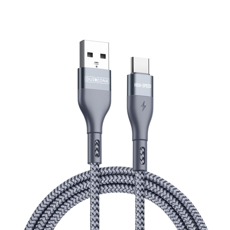 Cavo dati di ricarica da USB a USB-C/Tipo-C DUZZONA A8 2.4A, 1m, 2m