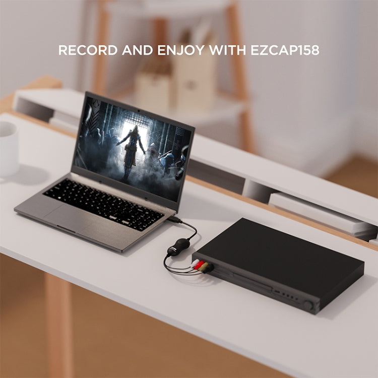 Scheda acquisizione video USB 2.0 UVC Ezcap 158A