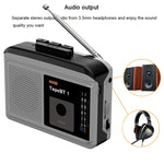 Ezcap 244 Tape BT 1 Lettore Bluetooth portatile Convertitore Walkman con radio FM / AM, Ezcap 244