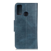 Mirren Crazy Horse Texture Custodia in pelle orizzontale a conchiglia con supporto, slot per carte e portafoglio, For LG Harmony 4, For Xiaomi Redmi 9C