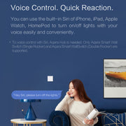Originale Xiaomi Aqara Smart Wall Switch D1,, Single FireWire Single Button Version, Single FireWire Double Button Version, Single FireWire Three Button Version, Zero FireWire Single Button Version, Zero FireWire Double Button Version                  ...
