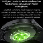 HDT MAX 1,60 pollici quadrante nero cinturino in silicone IP68 orologio intelligente impermeabile supporto chiamata Bluetooth, Black Dial Silicone Band