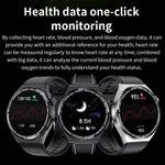HDT MAX 1,60 pollici quadrante nero cinturino in silicone IP68 orologio intelligente impermeabile supporto chiamata Bluetooth, Black Dial Silicone Band