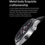 HDT MAX 1,60 pollici quadrante nero cinturino in silicone IP68 orologio intelligente impermeabile supporto chiamata Bluetooth, Black Dial Silicone Band