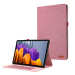 Custodia per tablet in pelle PU con vibrazione orizzontale in TPU + tessuto, For Samsung Galaxy Tab S10 FE / S9 FE, For Samsung Galaxy Tab S10 FE+, For Samsung Galaxy Tab S10 Ultra, For Samsung Galaxy Tab S9+ / S10+