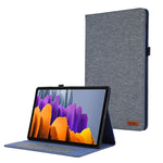 Custodia per tablet in pelle PU con vibrazione orizzontale in TPU + tessuto, For Samsung Galaxy Tab S10 FE / S9 FE, For Samsung Galaxy Tab S10 FE+, For Samsung Galaxy Tab S10 Ultra, For Samsung Galaxy Tab S9+ / S10+