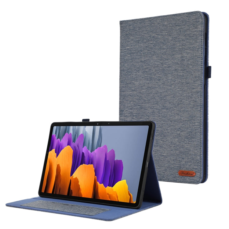 Custodia per tablet in pelle PU con vibrazione orizzontale in TPU + tessuto, For Samsung Galaxy Tab S10 FE / S9 FE, For Samsung Galaxy Tab S10 FE+, For Samsung Galaxy Tab S10 Ultra, For Samsung Galaxy Tab S9+ / S10+