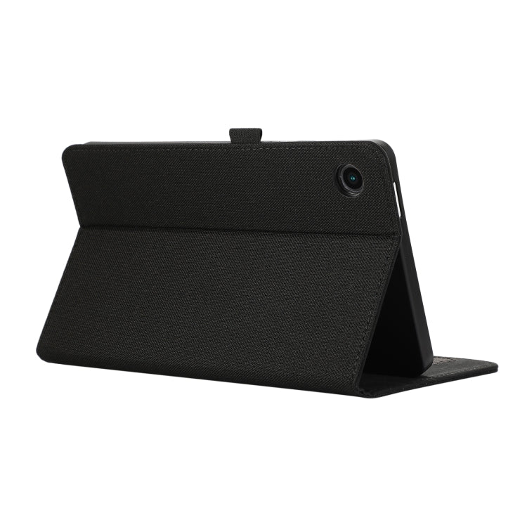 Custodia per tablet in pelle PU con vibrazione orizzontale in TPU + tessuto, For Samsung Galaxy Tab A9+, For Samsung Galaxy Tab A9
