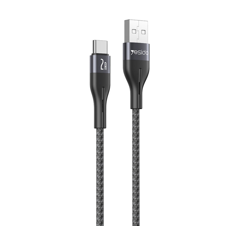 Cavo dati di ricarica rapida da USB a USB-C / Type-C Yesido CA121C 2A, USB to USB-C / Type-C