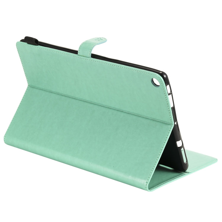 Cat Bee goffratura modello da tavolo antiurto per PC custodia protettiva orizzontale in pelle flip con slot per schede e portafogli e slot per penna e funzione sleep/sveglia, For Amazon Kindle Fire HD 10 (2015) / (2017)                                 ...