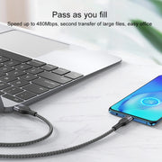Cavo dati di ricarica rapida da USB a micro USB Yesido CA121M 2A, USB to Micro USB