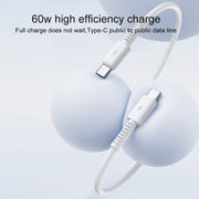 Cavo dati di ricarica Yesido CA154 PD 60 W da USB-C / Type-C a USB-C / Type-C, lunghezza: 1 m, USB-C / Type-C to USB-C / Type-C