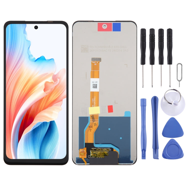 Schermo LCD OEM con digitalizzatore assemblaggio completo, For OPPO A2 5G, For OPPO A58 4G, For OPPO K11x, For OPPO F23 5G, For OPPO A1x, For OPPO A56s, For OPPO A58x 5G, For OPPO A98 5G, For OPPO A1 2023, For OPPO A79 5G, For OPPO A59 5G