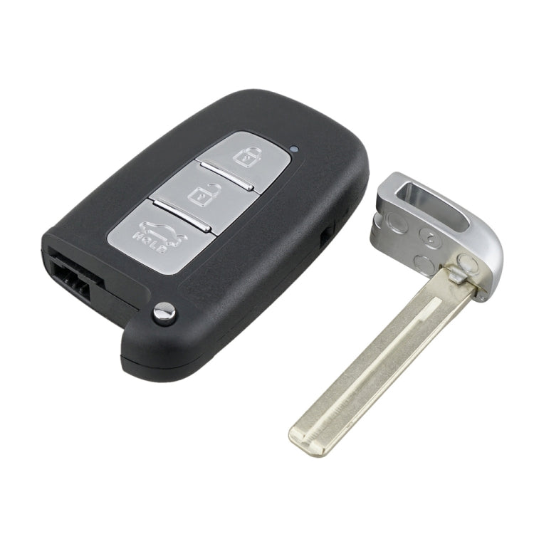 Per la chiave dell'auto Hyundai a 3 pulsanti SY5HMFNA04 viene fornita con la chiave dell'auto con chip 433 Mhz, For Hyundai 3-button SY5HMFNA04