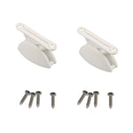 A8627 Kit di fermo semicircolare per portellone camper da 2 paia con viti