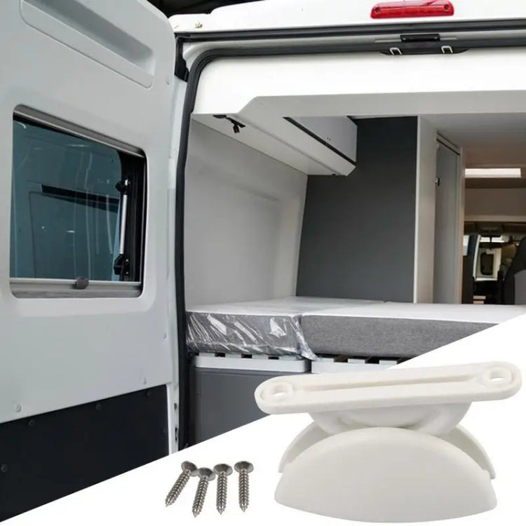 A8627 Kit di fermo semicircolare per portellone camper da 2 paia con viti