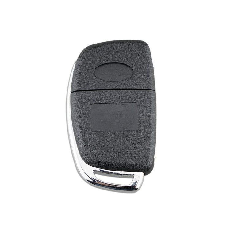Per Hyundai Guscio chiave auto pieghevole a 4 pulsanti con bordo in metallo Solaris ix35 ix4 Santa, For Hyundai 4-button Solaris ix35 ix4