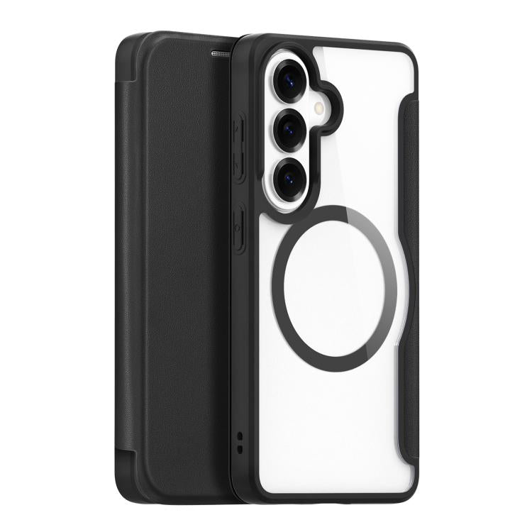 Custodia in pelle per telefono DUX DUCIS Skin X Pro Series Magsafe PC + TPU, For Samsung Galaxy S26+ 5G, For Samsung Galaxy S26 Ultra 5G, For Samsung Galaxy S26 5G, For Samsung Galaxy S25 Edge 5G, For Samsung Galaxy S25 5G, For Samsung Galaxy S25+ 5G  ...