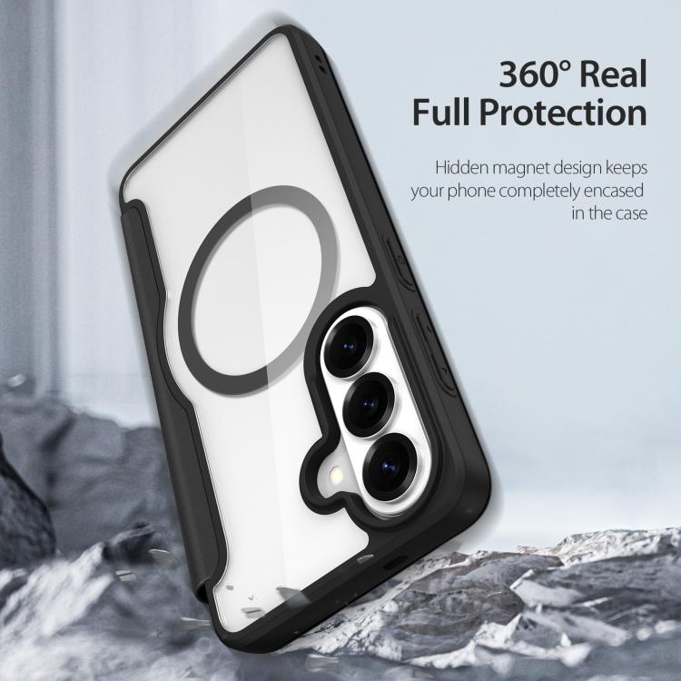 Custodia in pelle per telefono DUX DUCIS Skin X Pro Series Magsafe PC + TPU, For Samsung Galaxy S26+ 5G, For Samsung Galaxy S26 Ultra 5G, For Samsung Galaxy S26 5G, For Samsung Galaxy S25 Edge 5G, For Samsung Galaxy S25 5G, For Samsung Galaxy S25+ 5G  ...