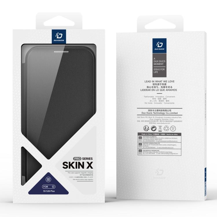 Custodia in pelle per telefono DUX DUCIS Skin X Pro Series Magsafe PC + TPU, For Samsung Galaxy S26+ 5G, For Samsung Galaxy S26 Ultra 5G, For Samsung Galaxy S26 5G, For Samsung Galaxy S25 Edge 5G, For Samsung Galaxy S25 5G, For Samsung Galaxy S25+ 5G  ...