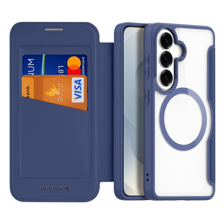 Custodia in pelle per telefono DUX DUCIS Skin X Pro Series Magsafe PC + TPU, For Samsung Galaxy S26+ 5G, For Samsung Galaxy S26 Ultra 5G, For Samsung Galaxy S26 5G, For Samsung Galaxy S25 Edge 5G, For Samsung Galaxy S25 5G, For Samsung Galaxy S25+ 5G  ...