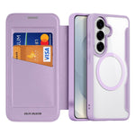 Custodia in pelle per telefono DUX DUCIS Skin X Pro Series Magsafe PC + TPU, For Samsung Galaxy S26+ 5G, For Samsung Galaxy S26 Ultra 5G, For Samsung Galaxy S26 5G, For Samsung Galaxy S25 Edge 5G, For Samsung Galaxy S25 5G, For Samsung Galaxy S25+ 5G  ...