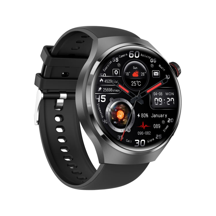 Bracciale intelligente GT4 Orologio intelligente da 1,53 pollici, supporto chiamata Bluetooth / NFC / frequenza cardiaca