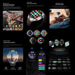 Bracciale intelligente GT4 Orologio intelligente da 1,53 pollici, supporto chiamata Bluetooth / NFC / frequenza cardiaca