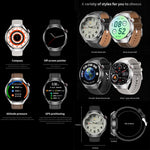 Bracciale intelligente GT4 Orologio intelligente da 1,53 pollici, supporto chiamata Bluetooth / NFC / frequenza cardiaca