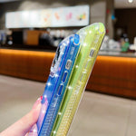 Custodia per telefono TPU + PC 3 in 1 con polvere glitterata, For iPhone 15 Plus, For iPhone 15