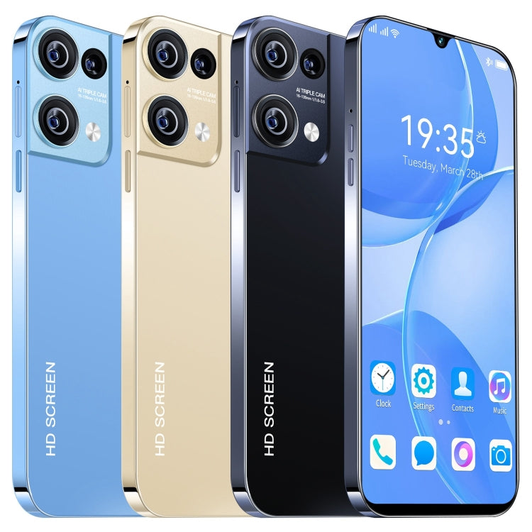 Reno8 Pro / B55, schermo da 6,49 pollici, identificazione facciale, Android 8.1 MTK6580A Quad Core, rete: 3G, OTG, doppia SIM, Reno8 Pro / B55 2GB+16GB