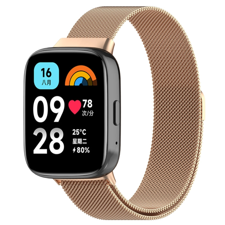 Cinturino per orologio in metallo Milano, For Redmi Watch 3 Lite / Watch 3 Active