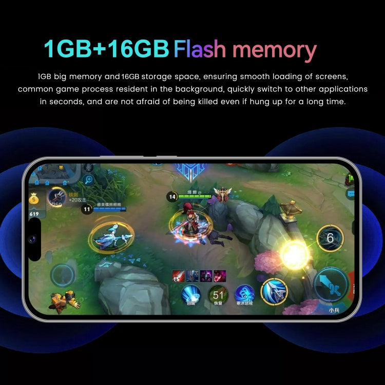 Smartphone I14 Pro N85 4G Android 8.1 6,1" 1GB 8GB