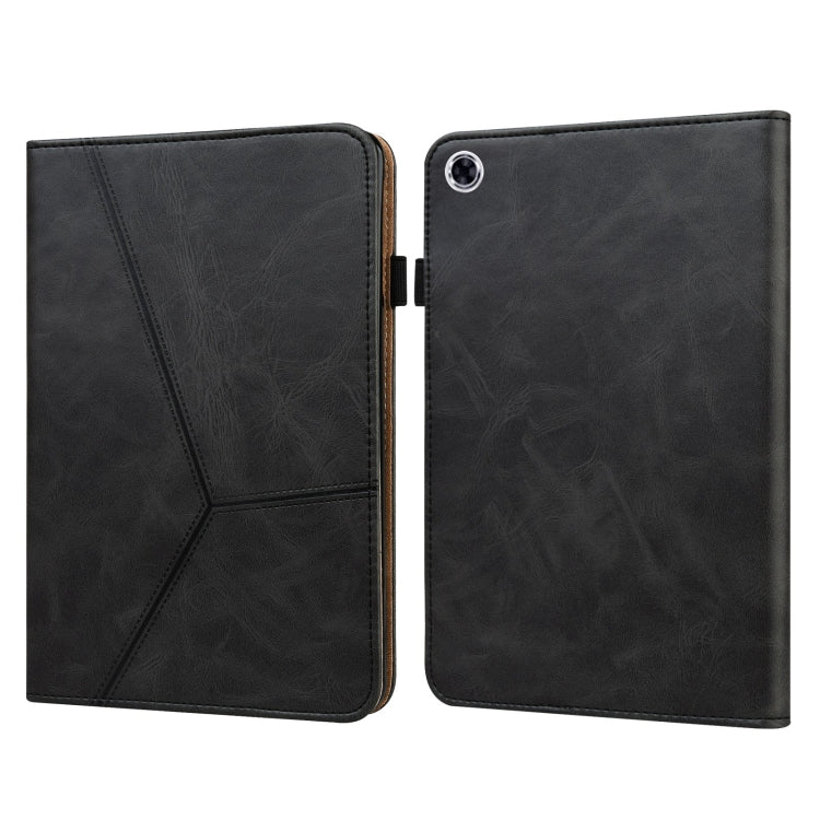Custodia per tablet in pelle goffrata a righe tinta unita, For Samsung Galaxy Tab S9+ / S9 FE+, For Samsung Galaxy Tab S9 / S9 FE, For Samsung Galaxy Tab A9+, For Samsung Galaxy Tab A9