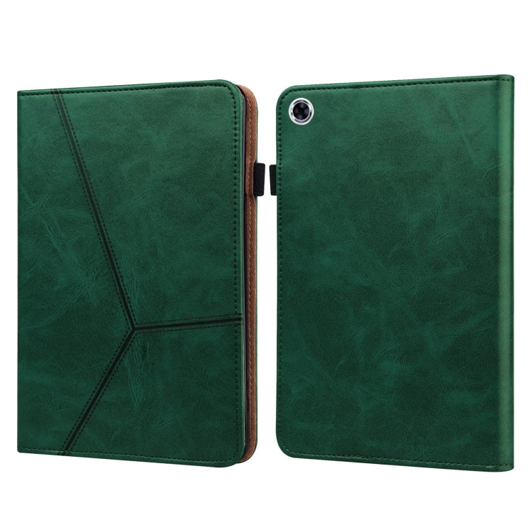 Custodia per tablet in pelle goffrata a righe tinta unita, For Samsung Galaxy Tab S9+ / S9 FE+, For Samsung Galaxy Tab S9 / S9 FE, For Samsung Galaxy Tab A9+, For Samsung Galaxy Tab A9