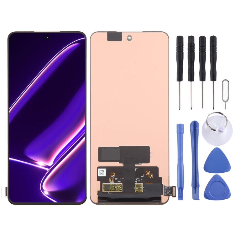 Schermo LCD AMOLED originale con digitalizzatore assemblaggio completo, For Realme 12+ RMX3867, For Realme 12 Pro RMX3842, For Realme 12 Pro+ RMX3840, For Realme Narzo 60 Pro, For Realme Narzo 60, For Realme 11 Pro RMX3771