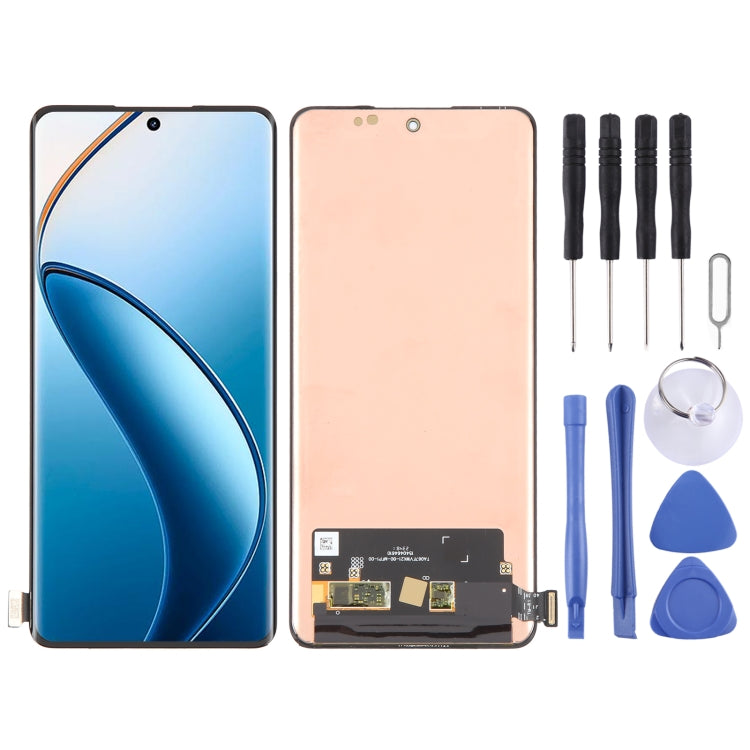 Schermo LCD AMOLED originale con digitalizzatore assemblaggio completo, For Realme 12+ RMX3867, For Realme 12 Pro RMX3842, For Realme 12 Pro+ RMX3840, For Realme Narzo 60 Pro, For Realme Narzo 60, For Realme 11 Pro RMX3771