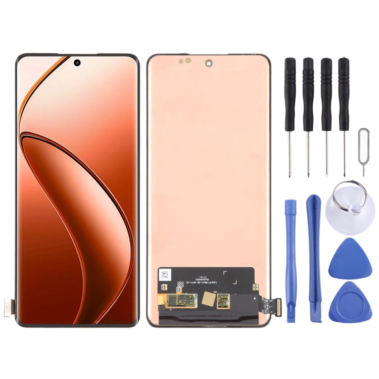 Schermo LCD AMOLED originale con digitalizzatore assemblaggio completo, For Realme 12+ RMX3867, For Realme 12 Pro RMX3842, For Realme 12 Pro+ RMX3840, For Realme Narzo 60 Pro, For Realme Narzo 60, For Realme 11 Pro RMX3771