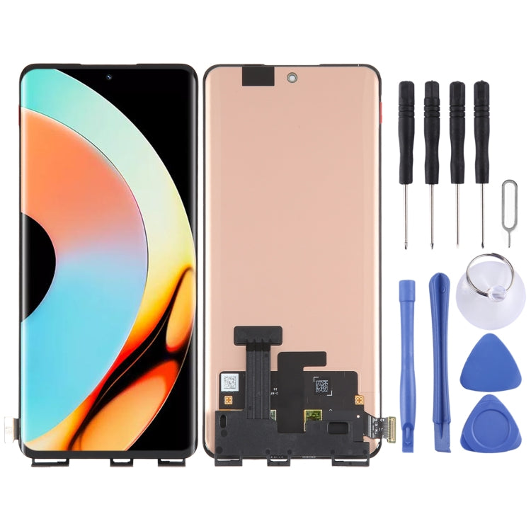 Schermo LCD AMOLED originale con digitalizzatore assemblaggio completo, For Realme 12+ RMX3867, For Realme 12 Pro RMX3842, For Realme 12 Pro+ RMX3840, For Realme Narzo 60 Pro, For Realme Narzo 60, For Realme 11 Pro RMX3771