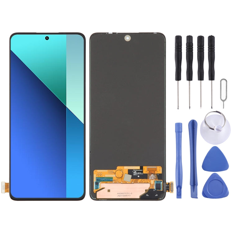 Schermo LCD AMOLED originale con digitalizzatore assemblaggio completo, For Xiaomi Redmi Turbo 3, For Xiaomi Civi 4 Pro, For Xiaomi Poco M6 Pro 4G, For Xiaomi Redmi Note 13 Pro 4G, For Xiaomi Redmi Note 13 4G, For Xiaomi Redmi 13R 5G