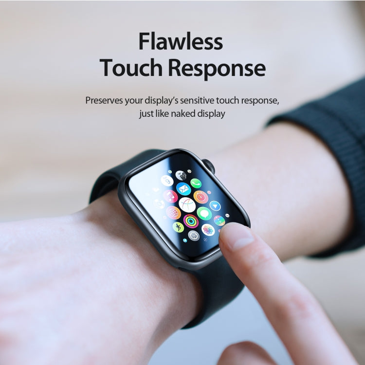 Pellicola per orologi morbida composita per superficie 3D serie DUX DUCIS Pmma, For Apple Watch Series 6 / 5 / 4 / SE 44mm, For Apple Watch Series 6 / 5 / 4 / SE 40mm, For Apple Watch Series 11 / 10 46mm, For Apple Watch Series 11 / 10 42mm            ...