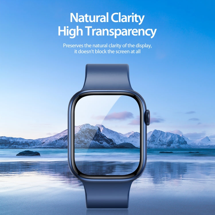 Pellicola per orologi morbida composita per superficie 3D serie DUX DUCIS Pmma, For Apple Watch Series 6 / 5 / 4 / SE 44mm, For Apple Watch Series 6 / 5 / 4 / SE 40mm, For Apple Watch Series 11 / 10 46mm, For Apple Watch Series 11 / 10 42mm            ...