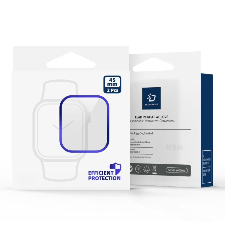 Pellicola per orologi morbida composita per superficie 3D serie DUX DUCIS Pmma, For Apple Watch Series 6 / 5 / 4 / SE 44mm, For Apple Watch Series 6 / 5 / 4 / SE 40mm, For Apple Watch Series 11 / 10 46mm, For Apple Watch Series 11 / 10 42mm            ...