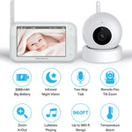 Telecamera baby monitor wireless con visione notturna 4,5 pollici