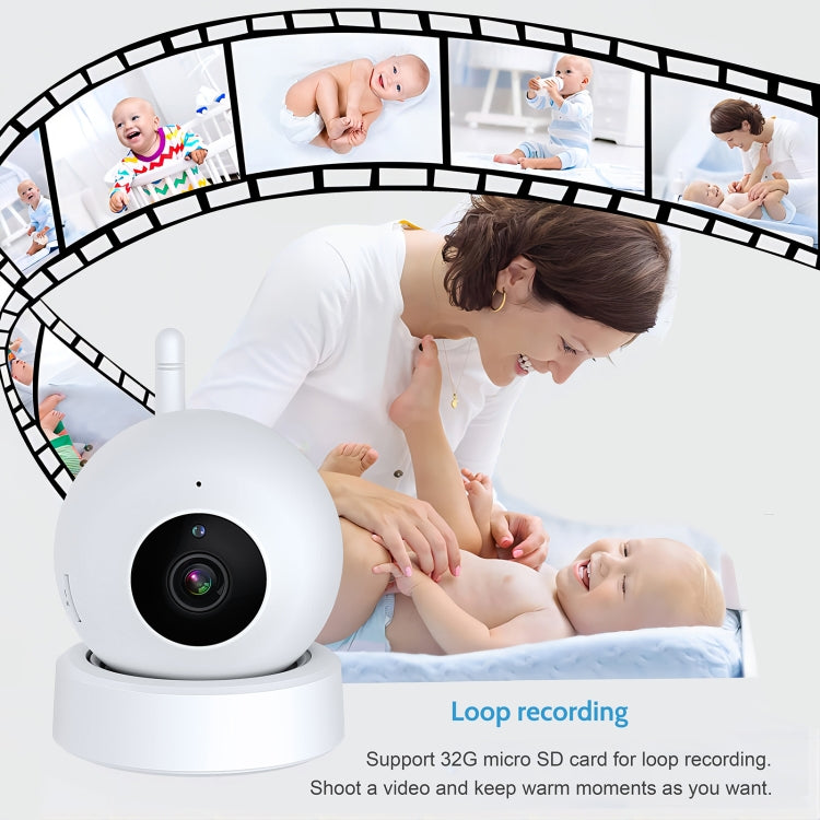 Telecamera baby monitor wireless con visione notturna 4,5 pollici