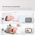 Telecamera baby monitor wireless con visione notturna 3,5"