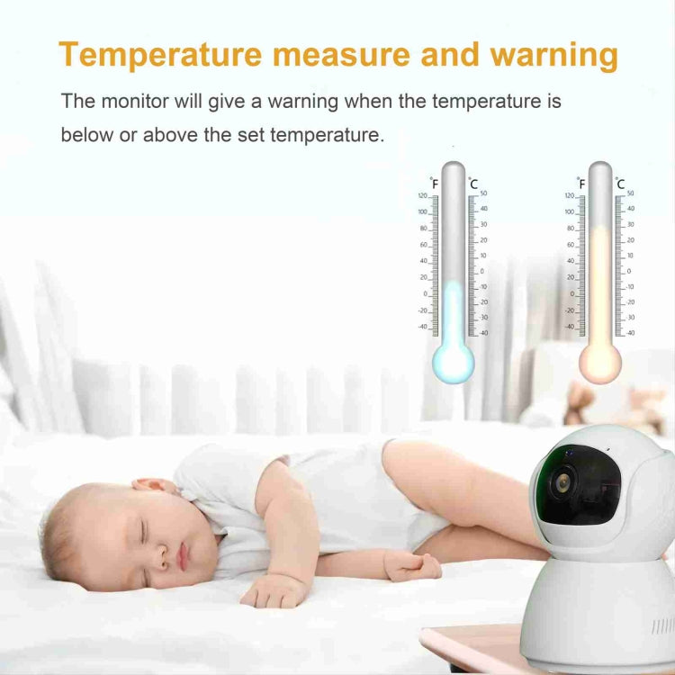 ABM700 Telecamera baby monitor wireless con visione notturna 5"